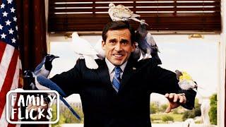 Chased By Animals | Evan Almighty (2007) | Family Flicks