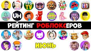 Рейтинг каналов роблокс | Roblox | ИЮНЬ 2024. Рейтинг роблоксеров.