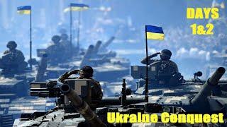 Ukraine Conquest (Days 1&2) | Modded Call To Arms