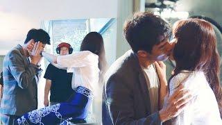 《Making Film》 Kim Rae Won  Park Shin Hye, Romantic kiss scene behind! @The Doctors