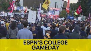 Thousands attend ESPN's College Game Day pregame at UC Berkeley | KTVU