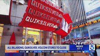 All Billabong, Quiksilver and Volcom stores to close