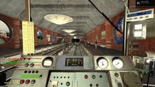 Metrostroi (Тест сигналки на gm_mus_crimson_line_d) [Garry's mod]