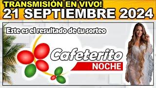 Resultado CAFETERITO NOCHE SÁBADO 21 de septiembre de 2024 #chance #cafeteritonoche