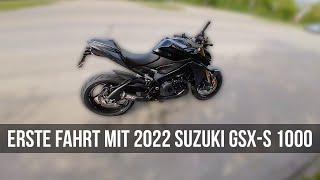 Erste Fahrt mit der 2022 Suzuki GSX-S 1000