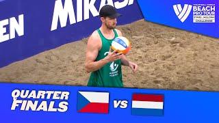 Perusic/Schweiner vs. Brouwer/Meeuwsen - Quarter Finals Highlights | Stare Jablonki 24 #BeachProTour