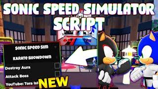 *NEW* Sonic Speed Simulator Script (PASTEBIN 2025) ( FARM KARATE EVENT )