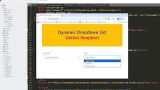 How to make dynamic dropdown box in Laravel | Two Level Dropdown List in Laravel