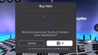 Sniping Scythe of Anxiety UGC LIMITED (FREE)