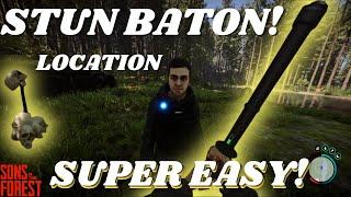 STUN BATON LOCATION! SUPER EASY! : Sons Of The Forest!