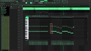 FL Studio 21 / (Low Bass by ZayatS) / Mitchel - Алкоголь и любовь (low & slow)