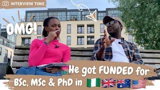 “I got funded for BSc, MSc, PhD” - Advice on getting international fundings | Research Proposal