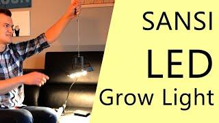 SANSI 70W LED Grow Light Review - Grow plants indoors