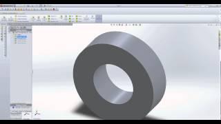 Создание параметрической модели в SolidWorks