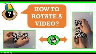 How to rotate a video | Video rotation video effect VFX #ffmpeg #TheFFMPEGGuy