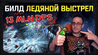 [3.20] ONE BUTTON BUILD ICE SHOT BEST CLEAR SPEED, BOSS KILLER from 13+ MLN DPS path of exile! poe