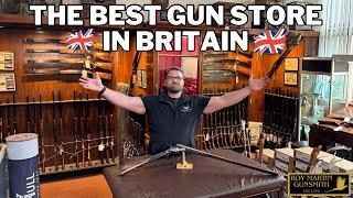 The Best Gun Store In Britain | Inside A Traditional English Gunroom | Gunshop Gunsmith Gunmaker