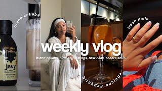 Vlog - Birthday reflections + new drinks + new nails + gratefulness and more | Doria Eve