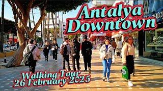 Discover Downtown Antalya: A Walking Adventure 26 Feb 2025 #antalya #downtown #walkingtour #türkiye