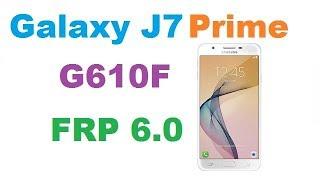 Samsung J7 Prime G610F FRP UNLOCK without PC/OTG