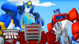 Transformers: Rescue Bots | Optimus Prime & High Tide | Kids Cartoon | Transformers TV