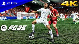 FC 25 - Liverpool vs. Real Madrid Ft. Mbappe, Salah, | UEFA Champions League | PS5™ [4K60]