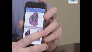Cardiologist illustrates usage of CardioVisual app in clinical setting
