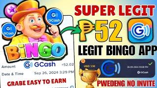 ANG DALI MAG EARN NG FREE GCASH/LEGIT BINGO APP|RECEIVED 52 PHP/NO NEED INVITE TO CASHOUT#earngcash