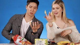 Feeding Kelsey Korean Snacks