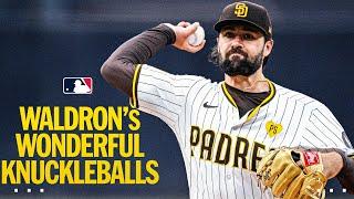 Matt Waldron's wonderful knuckleballs! (Padres pitcher packs a punch with these dancing pitches!)