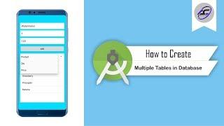 How to Create Multiple Tables in SQLite Database in Android Studio | MultiTables | Android Coding