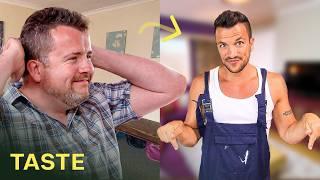 Maria Surprises Her Husband and Ex-serviceman with a Magical Home Make-over | 60 Minute Makeover