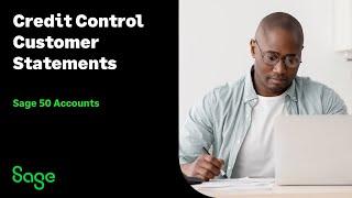 Sage 50 Accounts (UK) - Credit Control - Customer Statements