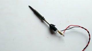 How to rewire a Soldering iron remake