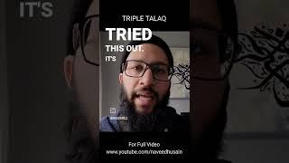 Triple Talaq Divorce in Islam
