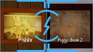 Piggy Book 1 End Credits Vs. Piggy Book 2 End Credits!