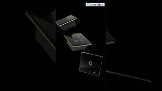 Latest Technology Smart Switch Board for Home Automation | Touch, Voice, App Controlled | Connectica