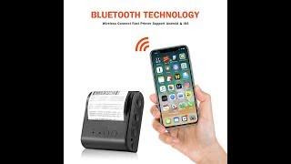 ISSYZONEPOS IMP035 Demo APP Android iOS 80mm Bluetooth Printer XP-P800