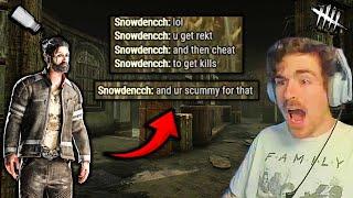 Salty Jeff Calls Me A Scummy Cheater - Dead By Daylight