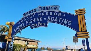 Santa Monica Pier 2024 Complete Walkthrough in 4K - Santa Monica, California