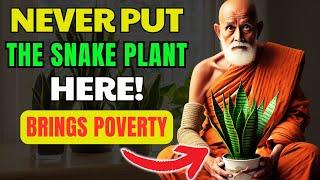 Are You Blocking Abundance with This Common Snake Plant Mistake? Ancient Buddhist Secret REVEALED