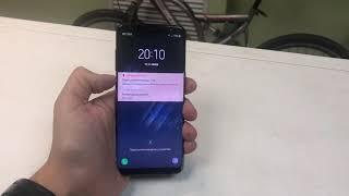 У меня выгорел экран на Samsung s8