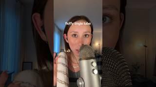 ASMR | Fluffy Tingle Tube #asmr #tingles #asmrsounds #asmrtingles #mouthsounds #asmrtriggers