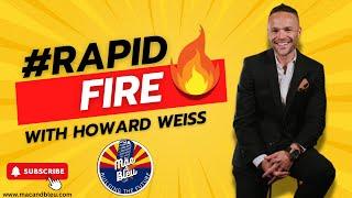 Rapid Fire Hot Takes with Howard Weiss & JJ Levenske #rapidfirequestions