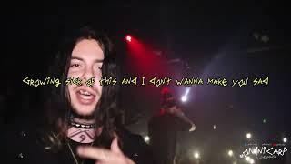 lil peep - save that shit (lyrics) what being at his concert feels like~ 4k!