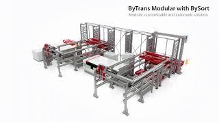 Bystronic Laser Automation | ByTrans Modular + BySort