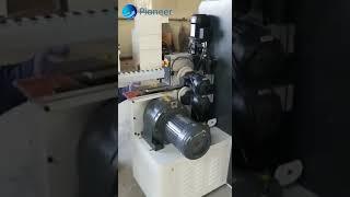 Edge banding machine. Jinan Pioneers Technology CO.,LTD