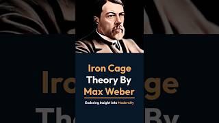 Iron Cage Theory by Max Weber @sociologylearners1835