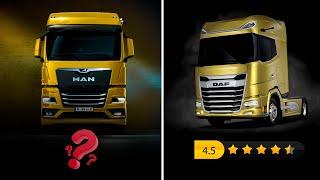 MAN TG3 TGX vs DAF XG plus 2021 | The Results will shock you