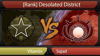 [ROTR HP V31.3] Sajad-GLA vs Vitamin-RUS on [Rank] Desolated District